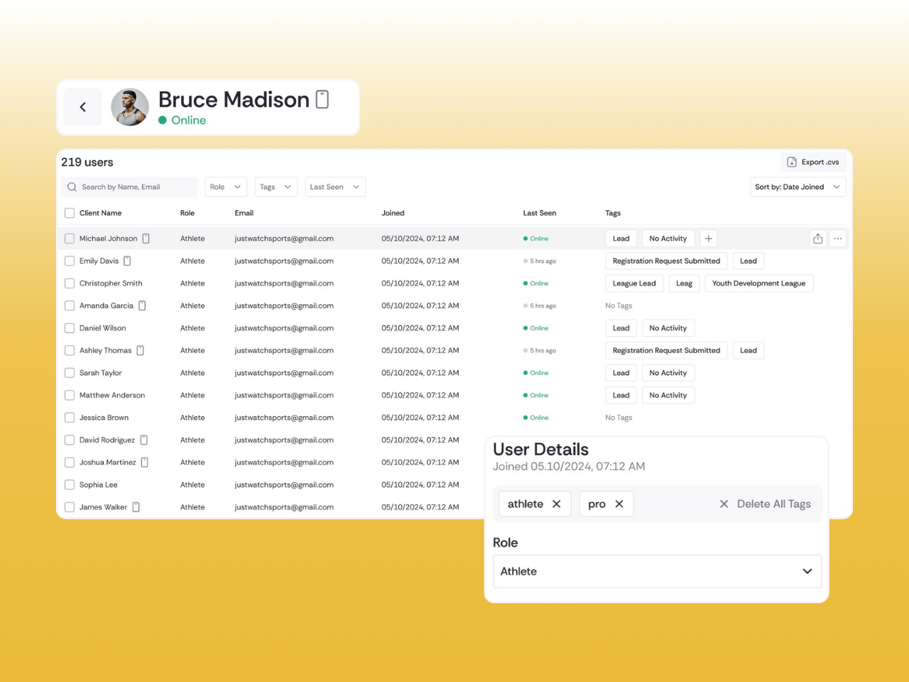 Client Management